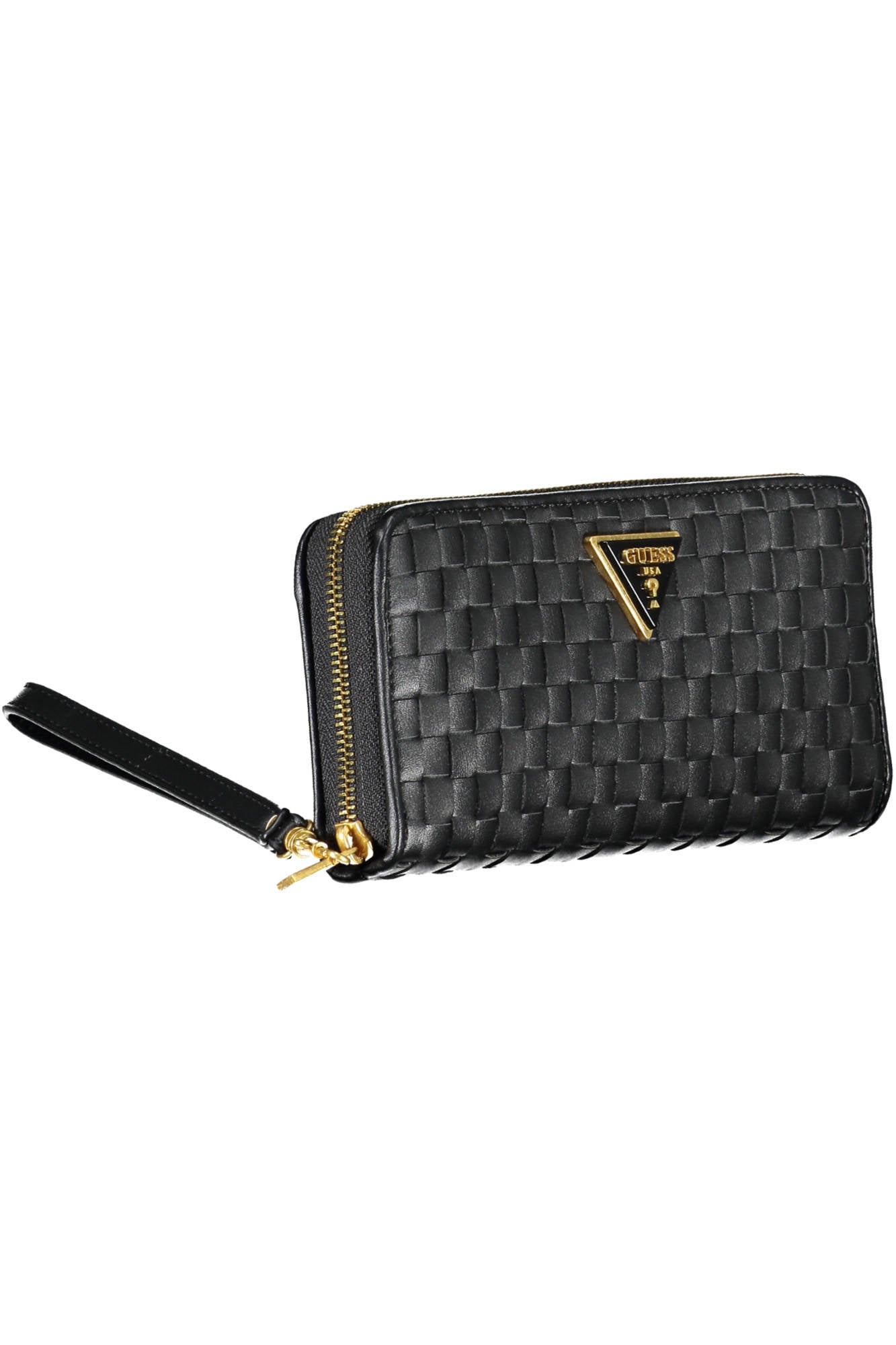GUESS JEANS BLACK WOMEN'S WALLET