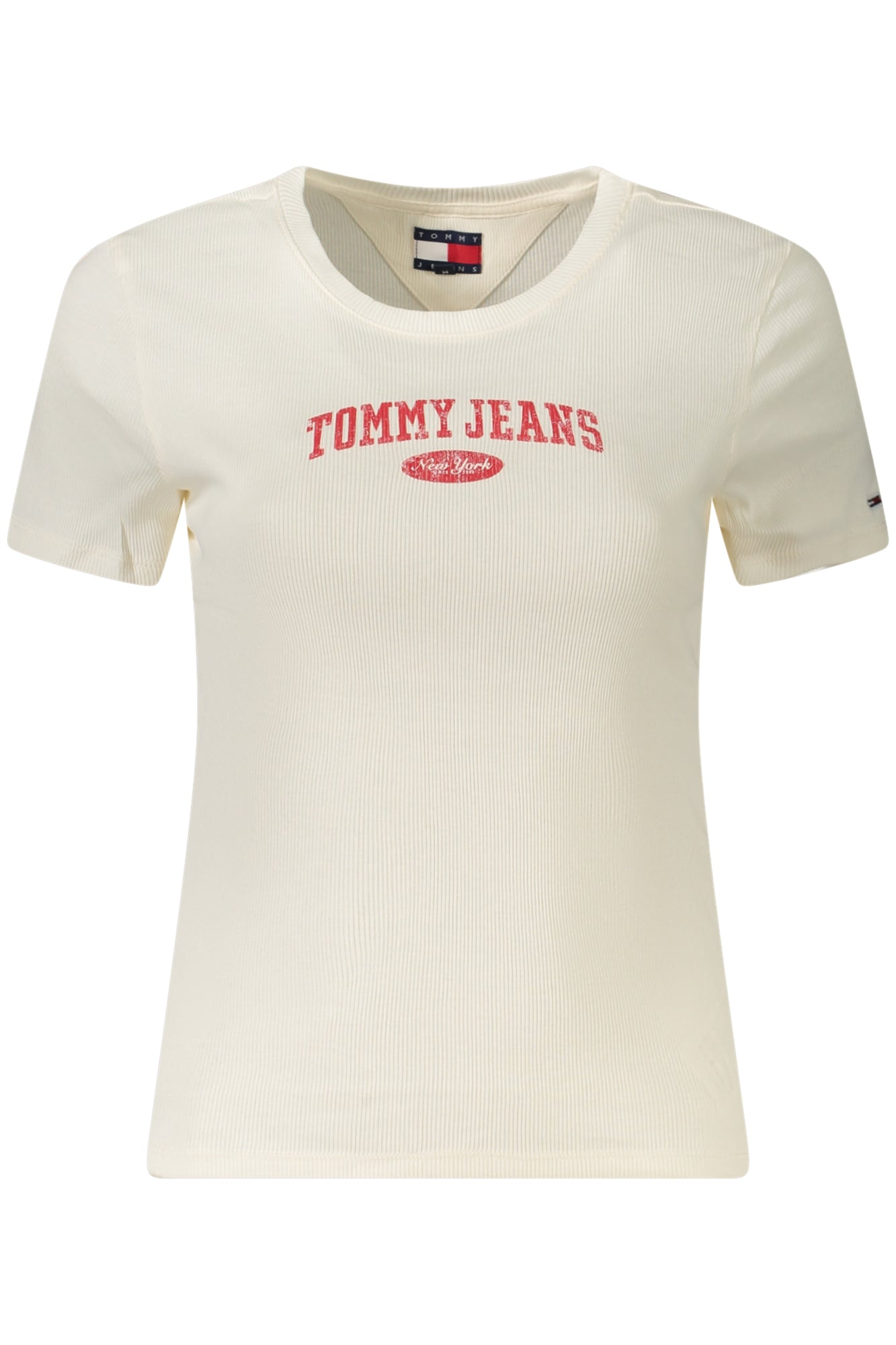 TOMMY HILFIGER SHORT SLEEVE T-SHIRT WOMEN WHITE