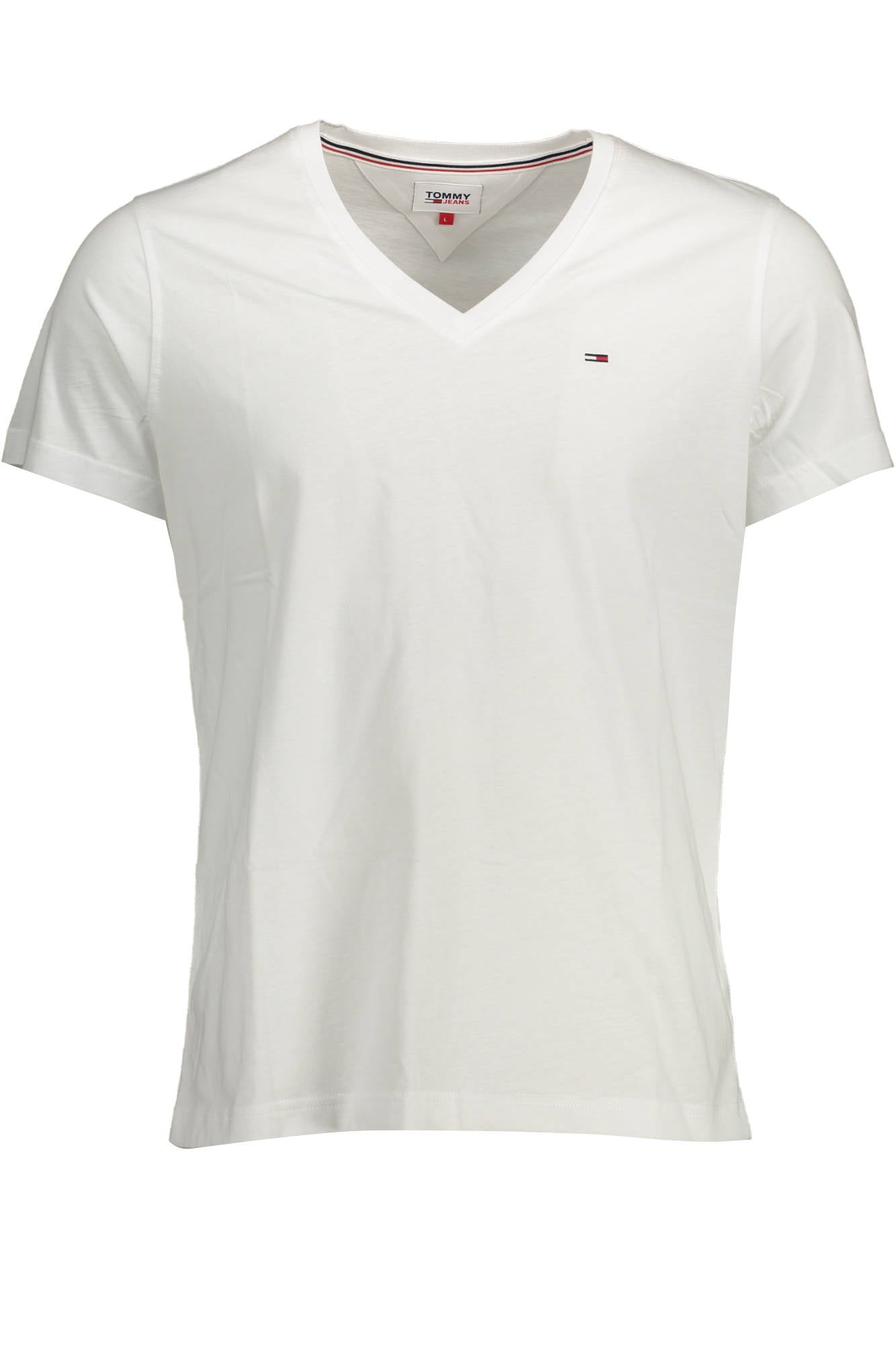 TOMMY HILFIGER SHORT SLEEVE T-SHIRT MEN WHITE