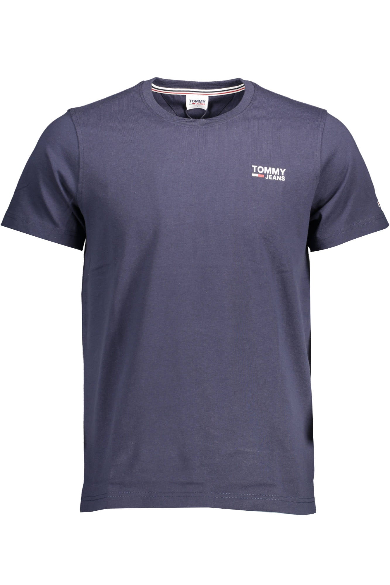 TOMMY HILFIGER MEN'S SHORT SLEEVE T-SHIRT BLUE