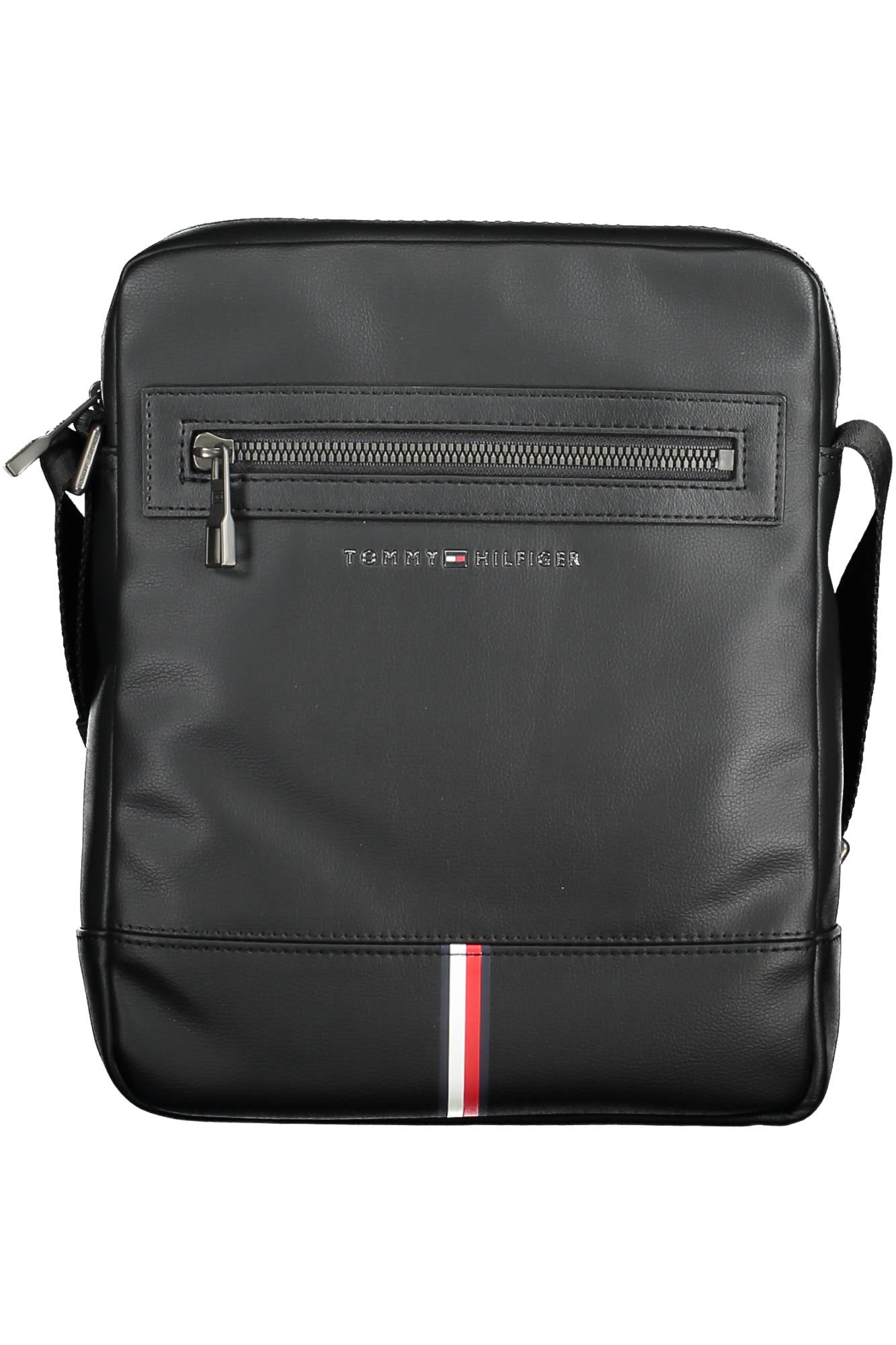 TOMMY HILFIGER MAN BLACK SHOULDER BAG